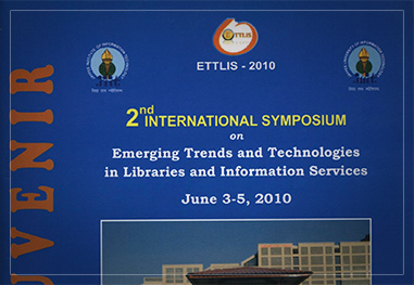 2nd INTERNATIONAL SYMPOSIUM ON ETTLIS  2010